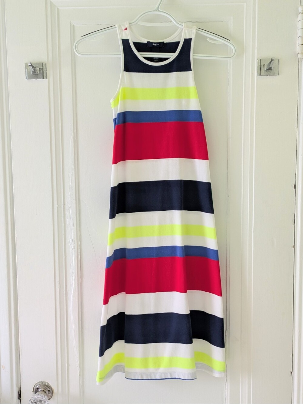 Gap Striped Maxi Tank Dress